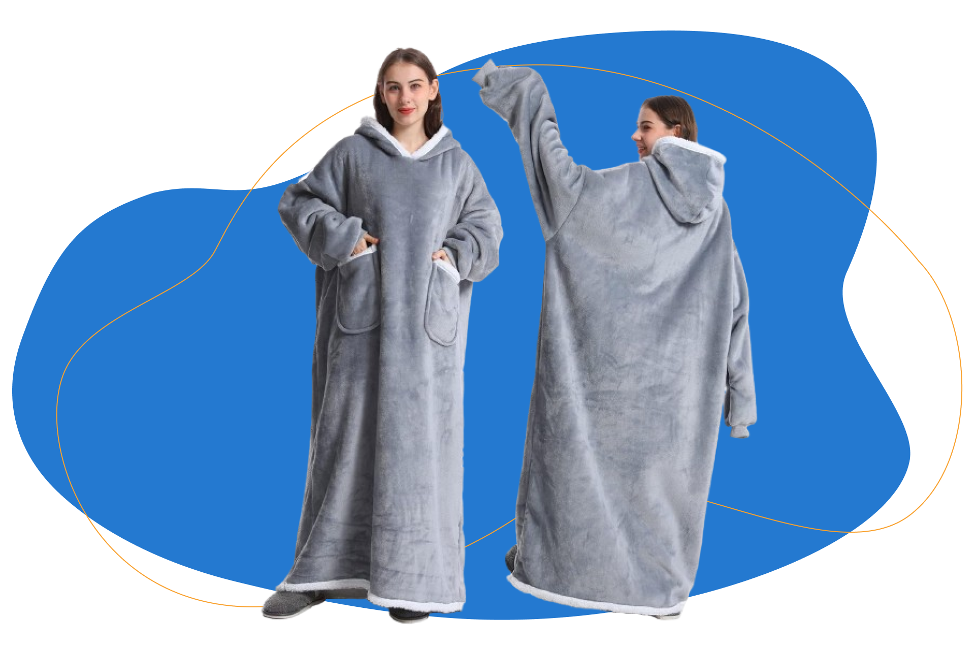 Vokarala Hoodie Decke
